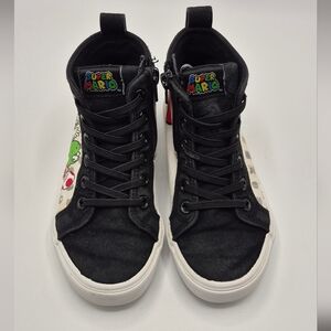 Super Mario Nintendo Black Fabric Interior